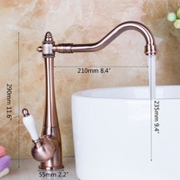 Robinet de cuisine en or rose poli ou brossé 360 °   Robinet mélangeur pivotant à jet, Fourniture directe usine pour la vente en gros et les projets d'ingénierie