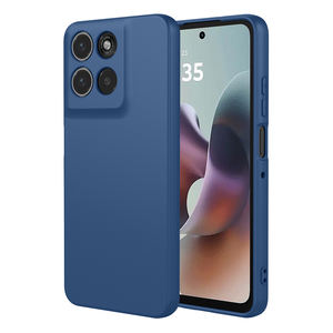 Funda de silicona para Motorola G56 5G, forro de microfibra a prueba de golpes, funda de teléfono de goma de Gel TPU suave para Motorola <span class=keywords><strong>Moto</strong></span> G56 G55 G85 - Product Image 3