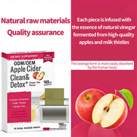 Clean Label Wellness Complément alimentaire au vinaigre de cidre de pomme en bandes buvables pour la gestion du poids, le soutien calorique et le soutien du métabolisme, facile à utiliser
