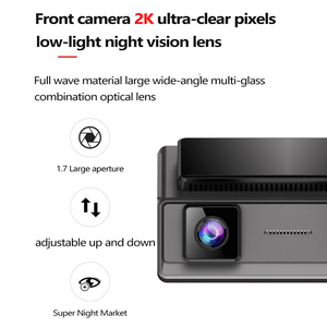 <span class=keywords><strong>2025</strong></span> mới 3 máy ảnh ống kính Xe <span class=keywords><strong>DVR</strong></span> 24h Dash Cam HD 2K 1080P Dash Máy ảnh ống kính kép Video Recorder Q7 <span class=keywords><strong>Wifi</strong></span> hộp đen tầm nhìn ban đêm - Product Image 5