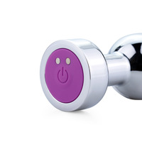 Plug anal en métal télécommandé avec fonction d'aspiration magnétique, accessoire féminin