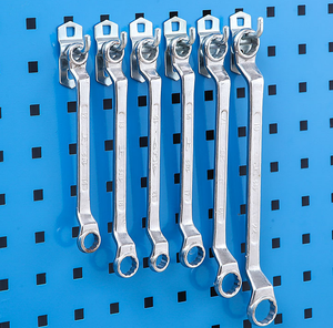 Ağır sanayi uygulamaları için kare delikli delikli delikli paneller aracı ekran kancaları ile çelik çok fonksiyonlu <span class=keywords><strong>Pegboard</strong></span> - Product Image 5