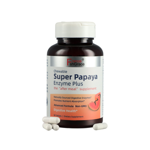 Suplemento Enzimático de Papaya Nutracéutico, Apoyo al Fabricante, Salud Digestiva para Mujeres y Hombres, 90 Tabletas de Enzima de Papaya - Product Image 1
