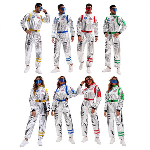 Disfraz de Astronauta Yi Xiaoyi, Unisex, para Adultos, para Halloween, con Gafas y Detalles Reflectantes - Product Image 1