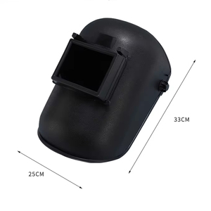 Casco da Saldatore Regolabile in Fibra <span class=keywords><strong>di</strong></span> Vetro con Lente Ribaltabile Nera Resistente al Calore ATPV 20.0cal/sqcm Protezione Dielettrica Schermo Facciale - Product Image 3