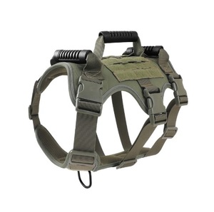 Adjustable Tactical Pet Harness <b>Dog</b> Vest Harness with Grip Handle Reflective Webbing for Training <b>Outdoor</b> Walking - Product Image 5