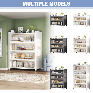 Armario de Almacenamiento Metálico de Alta Resistencia de 6 Niveles, Duradero y Moderno, para Cocina, Alacena, Carro de Cocina para Muebles del Hogar - Product Image 5