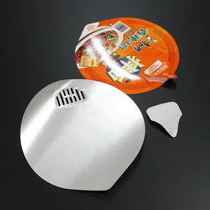 New Filter Outlet Easy Tear PS Instant Noodle Cup Die Cut Aluminum Foil Lid