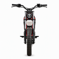 Moto tout-terrain électrique ZONSEN EX1-SE, moteur central 800W, batterie 48V 28Ah, contrôle vectoriel FOC, pneus tout-terrain de 17 pouces