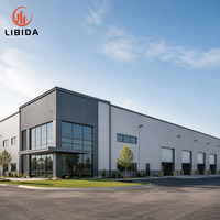 Almacén Refrigerado de Estructura de Acero con Aislamiento Térmico, Resistente al Viento y a la Nieve, de Gran Vano y Gran Capacidad