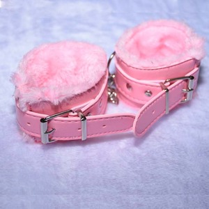 Volwassenen speelgoed lychee leer bondage uitrusting voetboeien en handboeien BDSM beperkingsmiddelen training seks hulpmiddelen voor SM en bondage - Product Image 5