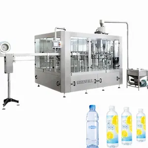 Plastic small bottle pure water beverage filling machine/pure water equipment