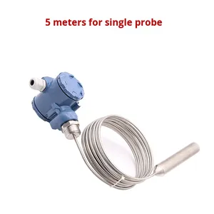 เครื่องส่งสัญญาณระดับน้ำแบบจุ่มใต้น้ำ IP68 4-20mA 0-5V 0-10V RS485 เซ็นเซอร์วัดระดับของเหลว ปรับแต่งช่วงได้ - Product Image 2