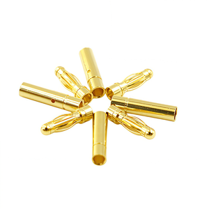 Juego de Conectores de Cobre Puro Chapados en Oro Amass GC3010-M GC3010-F de 3.0 mm, Corriente Continua de 20 A para Motor RC y ESC - Product Image 1