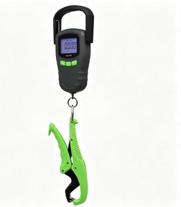Báscula digital portátil con gancho para pesar y medir peces, báscula de pesca de carpas con mango. - Product Image 2