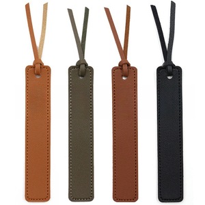 Custom Logo Multi-Color PU <strong>Leather</strong> <strong>Bookmarks</strong> Sewn Book Clip Reading Pager Notebook Planner Custom Logo Promotional <strong>Bookmarks</strong> - Product Image 5