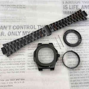 Boîtier de montre en gros 41mm pièces NH35 mouvement automatique acier inoxydable saphir bracelet de montre modifié et boîtier pour Nh35 - Product Image 1