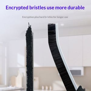 Hot Selling <b>Gap</b> Cleaning Brush Plastic Material Narrow Slot for Home Kitchen Bathroom Dead Angle Crevice Cleaning Tool - Product Image 2