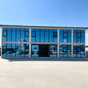Maison Modulaire Préfabriquée Moderne Démontable en Conteneur Plat, Direct Usine, avec Panneaux Sandwich pour Dortoir et Villa - Product Image 2