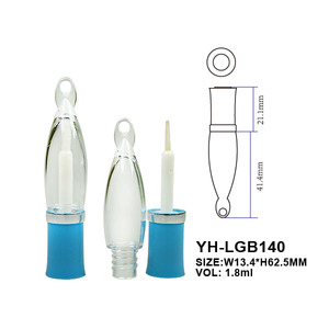 Probador Tamaño 1,5 ml Mini Tubos de brillo de labios Contenedores con varita Botellas de tinte de labios pequeñas - Product Image 3