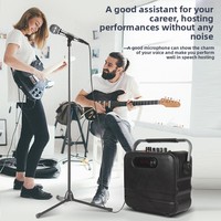 Microphone dynamique portable pour KTV/spectacles, idéal pour les performances à domicile et sur scène