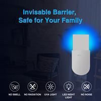 Veilleuse UV Attractant Catcher Plug-in Mosquito Killer Piège à insectes volants Intérieur