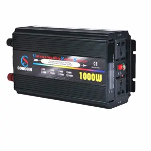 Popular Selling 1000W 12V 24V 48V 110V 220V DC/AC Modified Sine Wave UPS Inverter For Household Appliance
