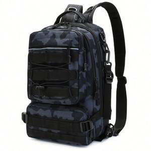 Wholesale New Men's Tactical <b>Backpack</b> Single Double Shoulder Multi-Function Outdoor Travel Large Capacity Chest Bag <b>Backpack</b> - Product Image 3