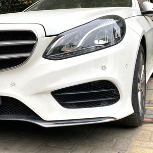 Mercedes-Benz E-Class W212 AMG Line Front Bumper Air Intake Grille Canard Upgrade 2013-2015 PP Material - Product Image 2