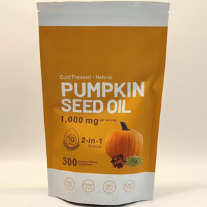 Cápsulas de Aceite de Semillas de Calabaza para la Vitalidad del Cabello en Adultos, Prensado en Frío, Orgánico, Suplementos Herbales para el Crecimiento del Cabello - Product Image 2