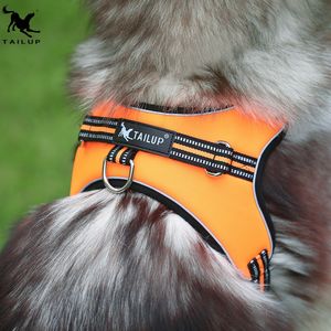 Rompi Harness kerah anjing pelepasan cepat, poliester dengan fitur bantalan tarik reflektif cerah - Product Image 5