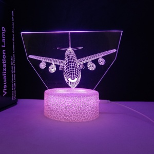 Đèn Led 3D Hình Xe Hơi <span class=keywords><strong>Lightning</strong></span> McQueen, Đèn Ảo Ảnh Sáng Tạo Nhiều Màu, Thiết Kế Xe Đua, Xe Tải, Đèn Led Ảo Ảnh 3D - Product Image 2