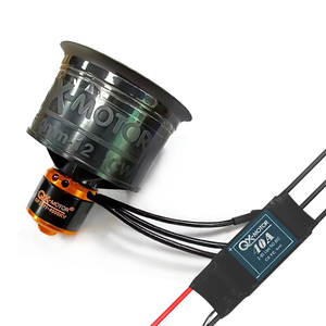 Ventilateur à canaux originaux <span class=keywords><strong>EDF</strong></span> 50MM à 12 pales QF2611 3300KV/4000KV/4600KV Moteur Brushless CW CCW avec ESC 40A pour avions RC - Product Image 5
