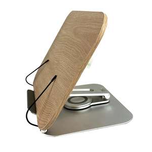 Supporto e supporto <span class=keywords><strong>per</strong></span> libri di bambù verticali <span class=keywords><strong>per</strong></span> leggere le mani libere con clip di pagina - Product Image 5