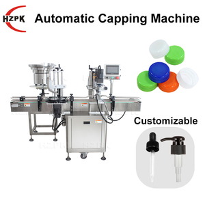 Línea de Máquina Automática HZPK para Llenado, Tapado y Etiquetado de Pistón para Líquidos, Pastas, Cremas, Agua, Jugos, Leche, Aceite, Champú y Cosméticos - Product Image 3