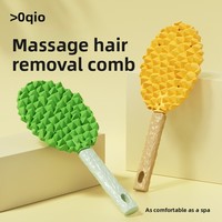 Nouvelle Arrivée Brosse de Massage pour Animaux Durian Multifonctionnelle Grattoir à Poils de Chat Peigne de Toilettage Anti-Poils Flottants