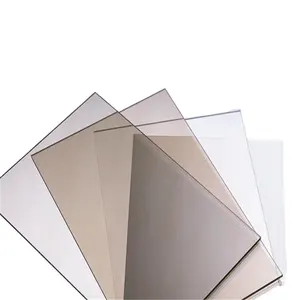 Heat Resistant Antifreeze Clear Transparent Multiwall Polycarbonate Solid Sheet For Balcony Shed