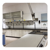 Banc mural de meubles de laboratoire prouvé CE avec table de laboratoire supérieure en résine époxy