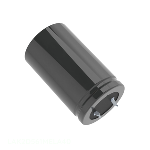 ตัวเก็บประจุแบบ Snap-in รุ่น LAK2D561MELA40 ยี่ห้อ Manufacturer Channel ความจุ 560uF 20% 200V ชนิด Through Hole  วัสดุอลูมิเนียม - Product Image 1