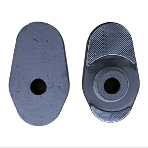 Venta al por mayor boquilla deslizante puerta deslizante ladrillos refractario cucharón Placa de puerta deslizante - Product Image 1