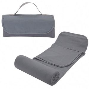 Couverture de stade sportive personnalisée en tissu polaire doux et portable avec sangle de transport - Product Image 3