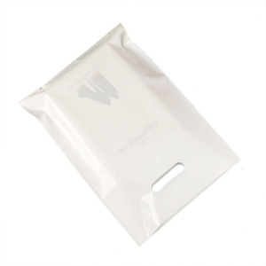 Sac à provisions en plastique découpé à l'emporte-pièce avec logo imprimé personnalisé et <span class=keywords><strong>bon</strong></span> <span class=keywords><strong>marché</strong></span> en PEBD/PEHD avec poignée - Product Image 5