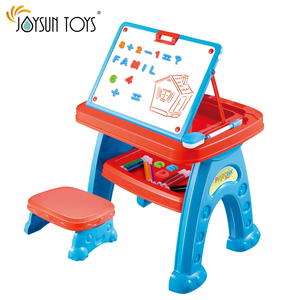 Kids Drawing Projector Table <strong>Set</strong>, <strong>Child</strong> Smart Projector Sketcher Desk Double Side Magnetic Drawing Board - Product Image 4