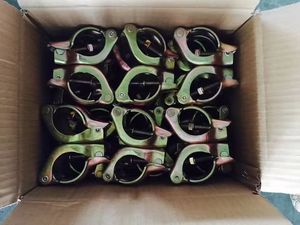 Hassas damgalı renk-galvanizli japon sabit ve döner kelepçeler inşaat için güçlü pas dayanıklı ve uzun ömürlü - Product Image 2