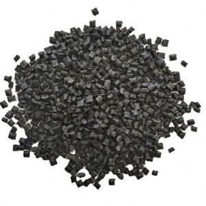 Black PA6 GF15% Nylon <b>Plastic</b> Granules <b>Modified</b> PA5 Material for Industrial Applications - Product Image 1