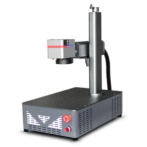 Portable Mini Laser Marker 20w 30w 50w Raycus Fiber Laser Marking Machine Qr Code Laser Engraving Machine
