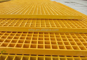 Grille en FRP résistante à la corrosion, longue durée <span class=keywords><strong>de</strong></span> <span class=keywords><strong>vie</strong></span>, panneau en fibre <span class=keywords><strong>de</strong></span> verre FRP, différentes tailles - Product Image 2