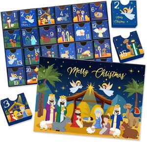 Calendario de Adviento de Chocolate Gourmet con confecciones artesanales en su interior - Product Image 1