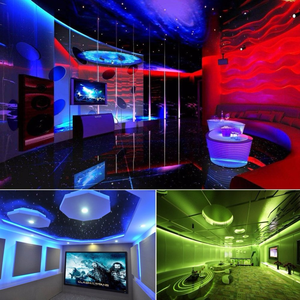 Tira de Luces <span class=keywords><strong>LED</strong></span> <span class=keywords><strong>RGBIC</strong></span> de Bajo Voltaje (24v) RAYMATES, Diseño Flexible para Interiores, Resistente al Agua, con Controlador Inteligente Multicolor, para Almacenes - Product Image 3