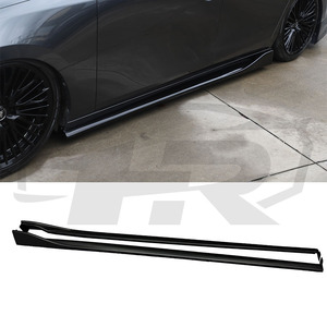 Material ABS de alta calidad, adecuado para 19-25 <span class=keywords><strong>Mazda</strong></span> <span class=keywords><strong>3</strong></span> Axela Side Beams Upgrade a MS Style Side Faldones Versión Premium - Product Image 1